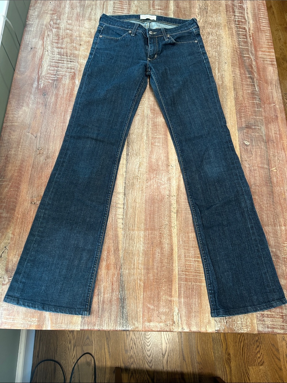 Habitual VTG Y2K Dark Wash Low Rise Bootcut Jeans